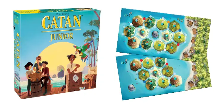 Catan Junior Board Game for 6 year olds