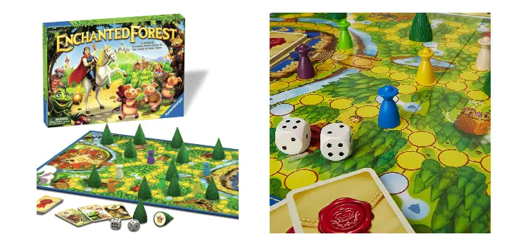 Enchanted Forest Board Game for 6 year olds