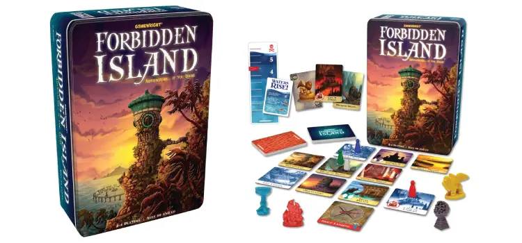 Forbidden Island Board Games for 7 Year olds