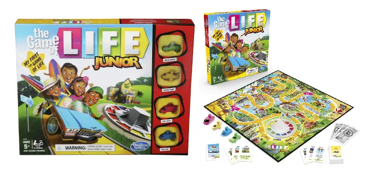 Game of life: Junior Board Game for 7 year olds