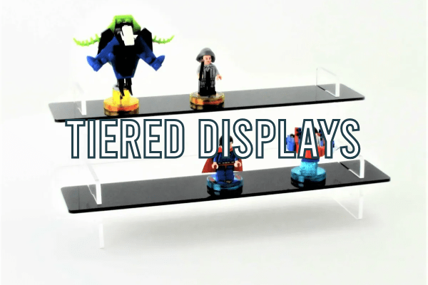 Lego Tiered Display