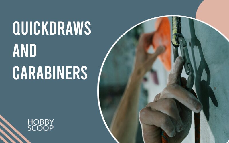 carabiners and quickdraws