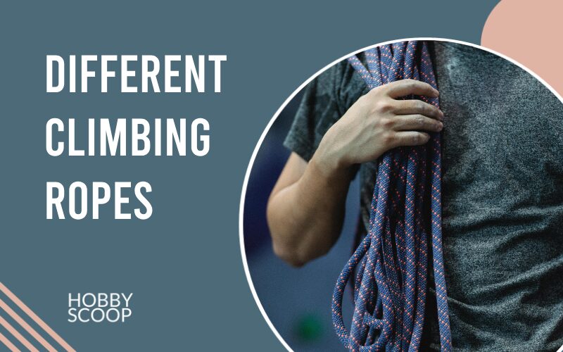 different climbing ropes