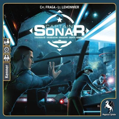 captain sonar 8 player board game