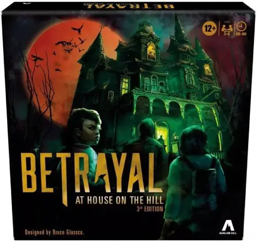 Betrayal at House on the Hill halloweed board game